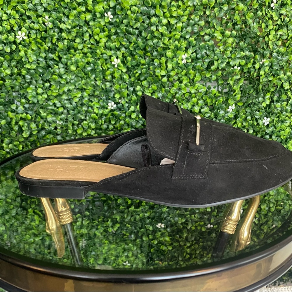 L5 The Loft Outlet Black Mules - Picture 3 of 14